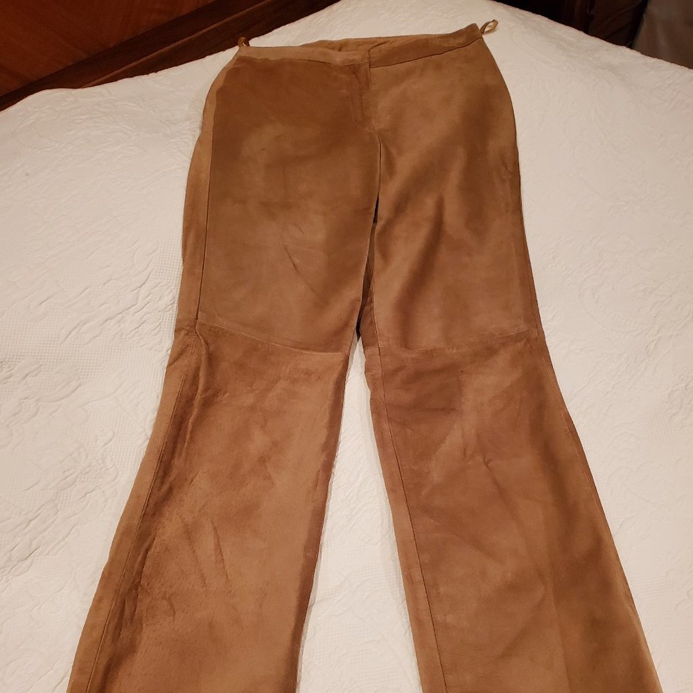 INC Suede 100% leather pants